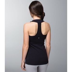 LULULEMON Scoop Neck Mesh T Back Tank